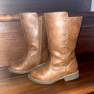 Toddler girl boots barely worn